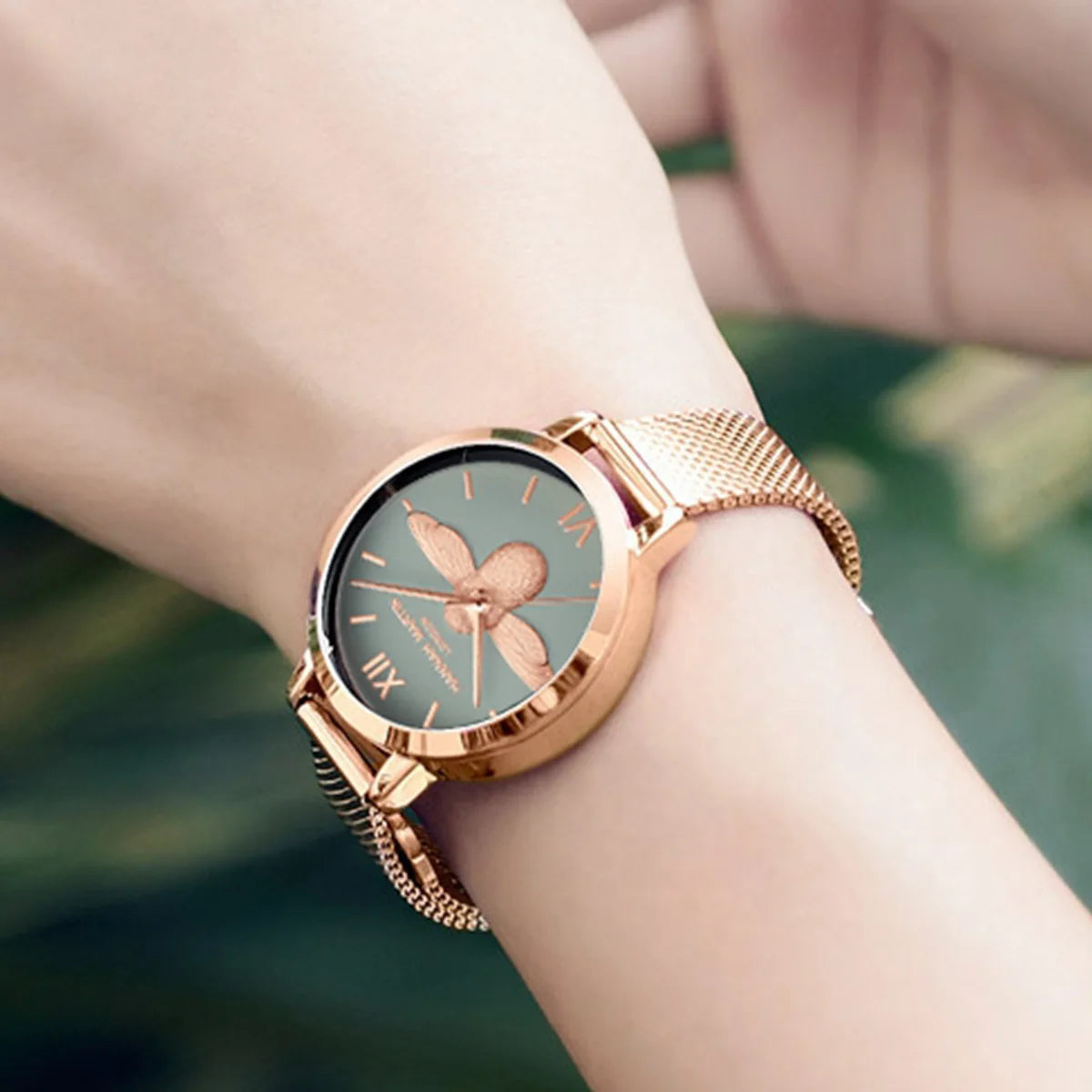 Golden Bee Watch by Hannah Martin London