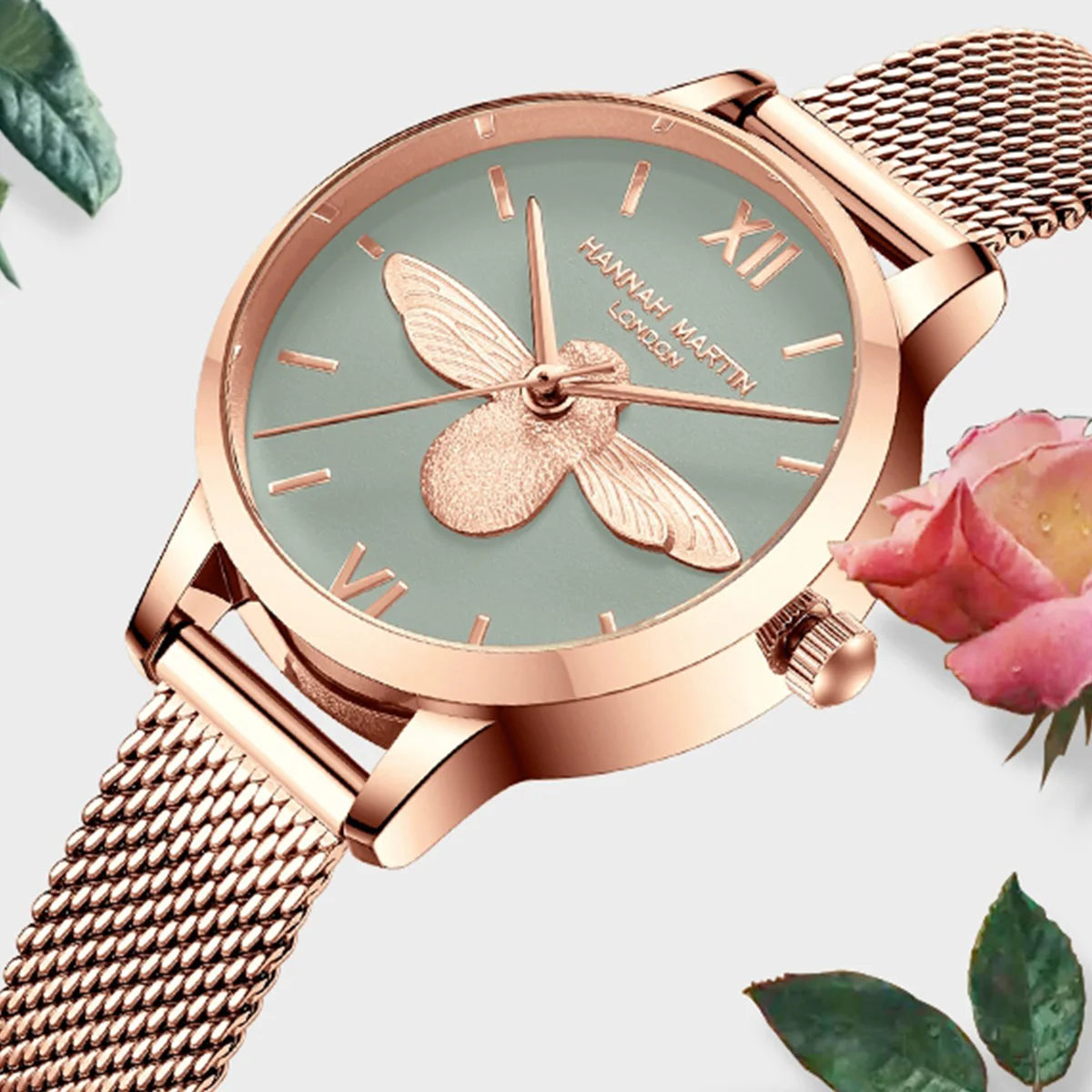 Golden Bee Watch by Hannah Martin London