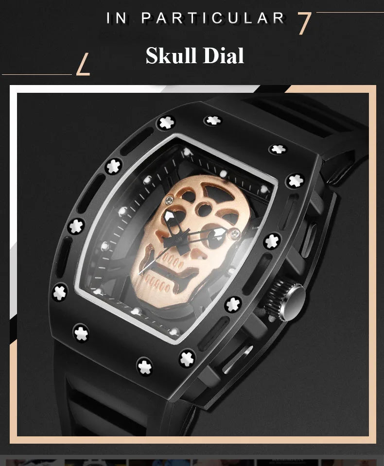 Skull Head Unisex Watch