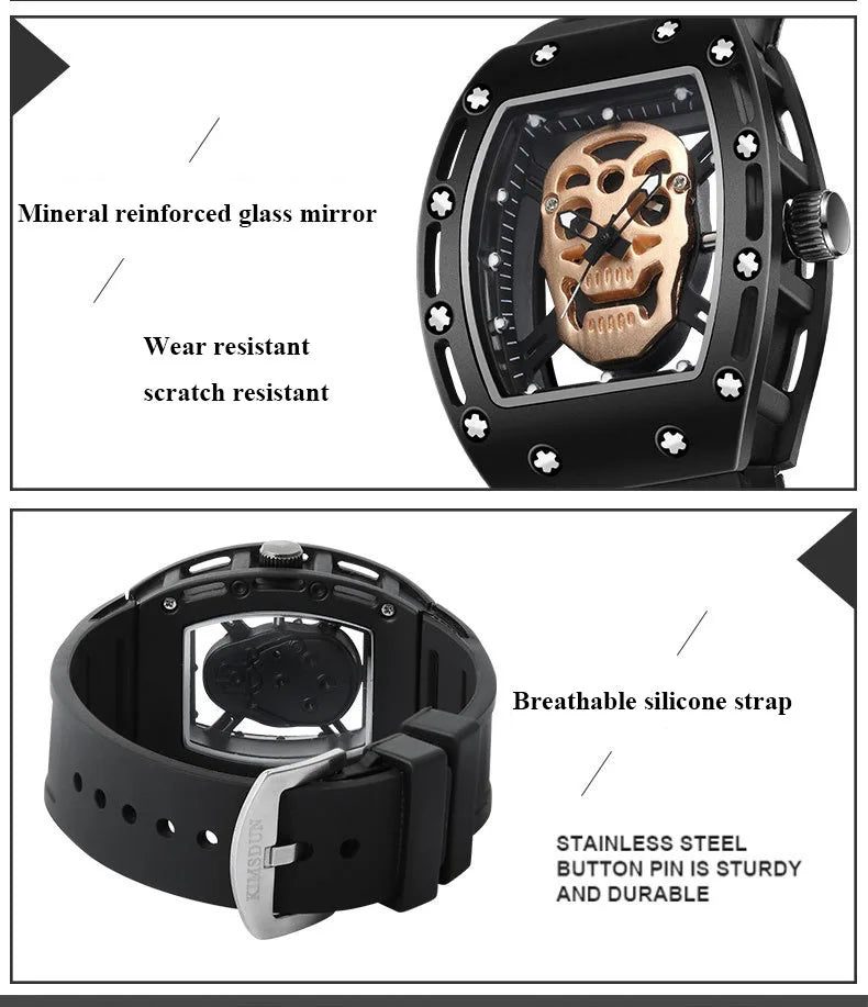 Skull Head Unisex Watch