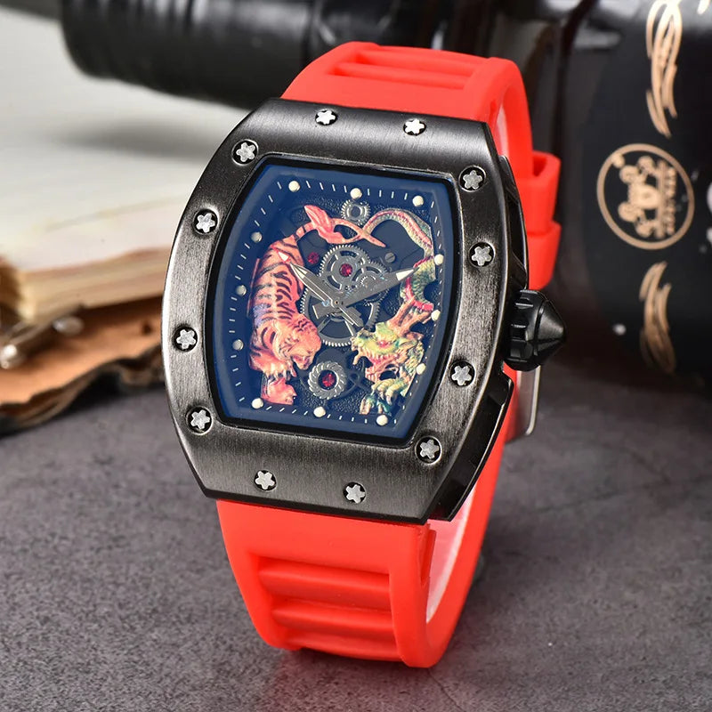 Tiger and Dragon Unisex Watch