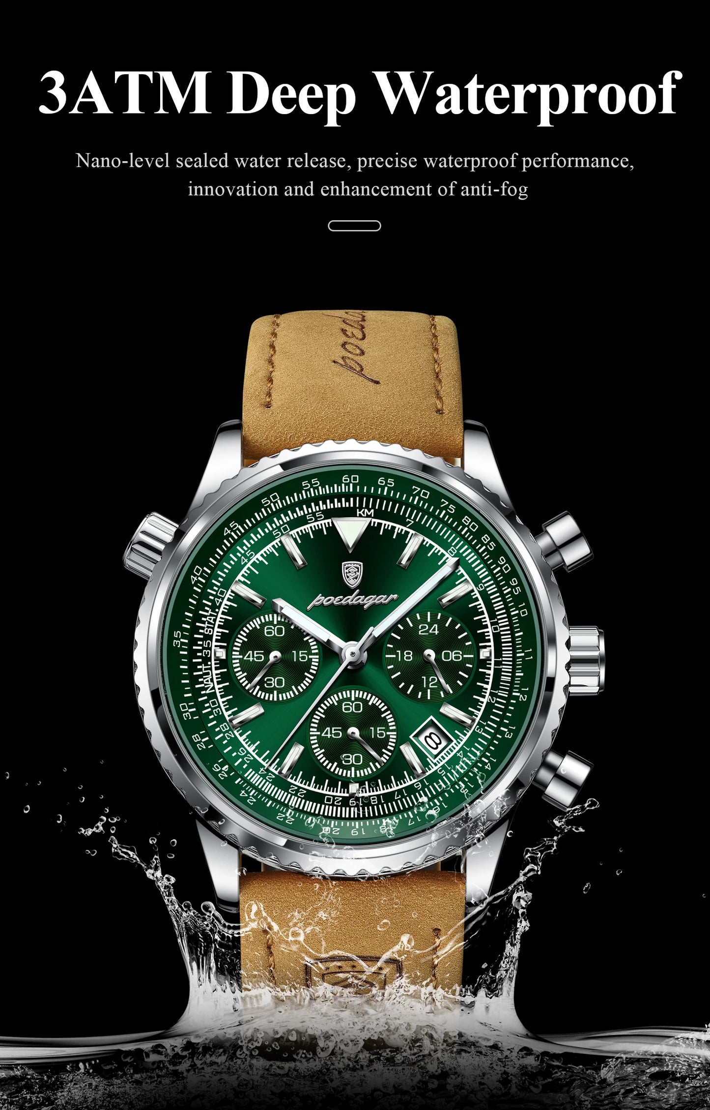 Poedagar Luxury Watch