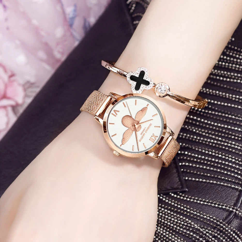 Golden Bee Watch by Hannah Martin London