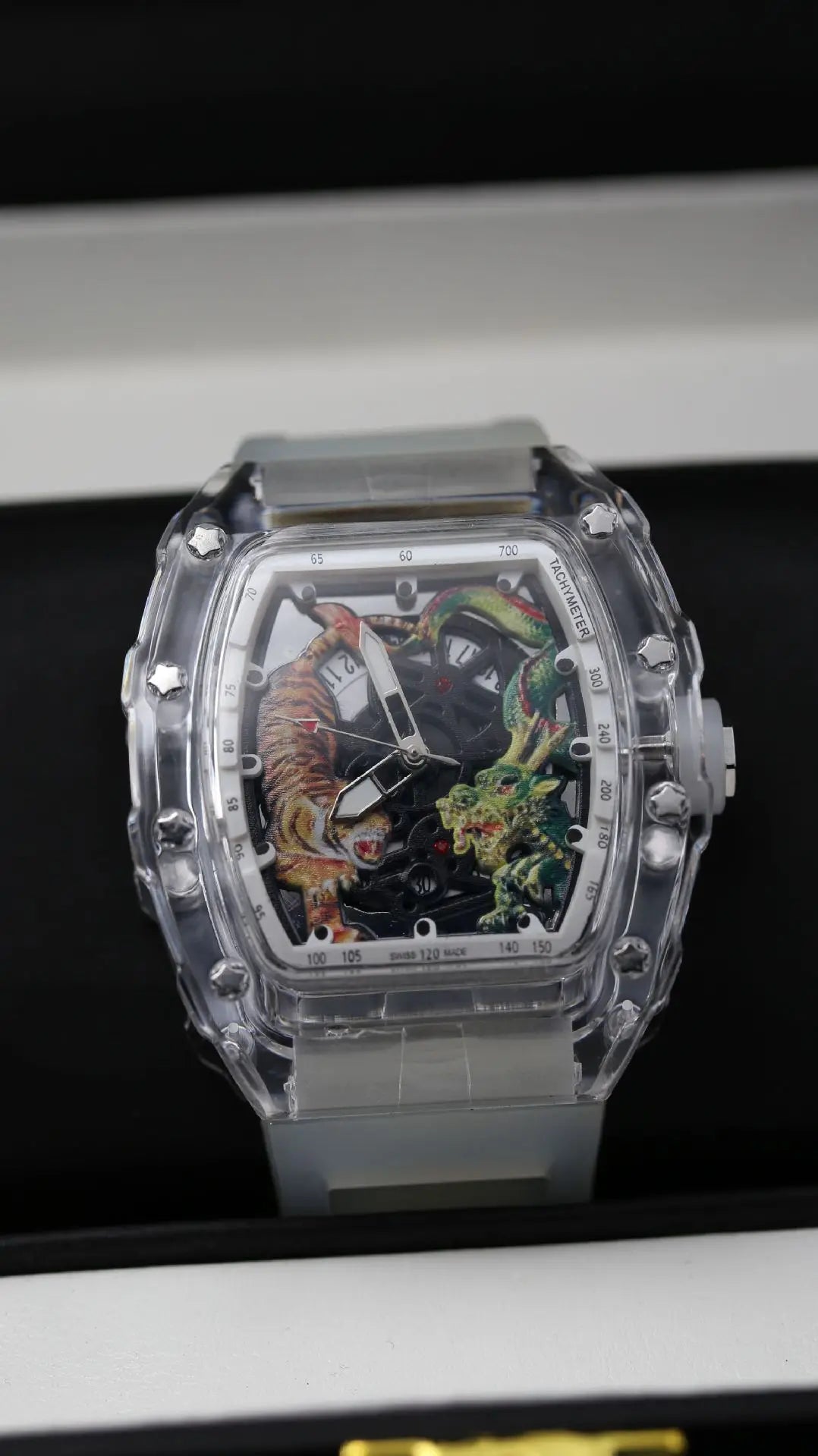 Tiger and Dragon Unisex Watch