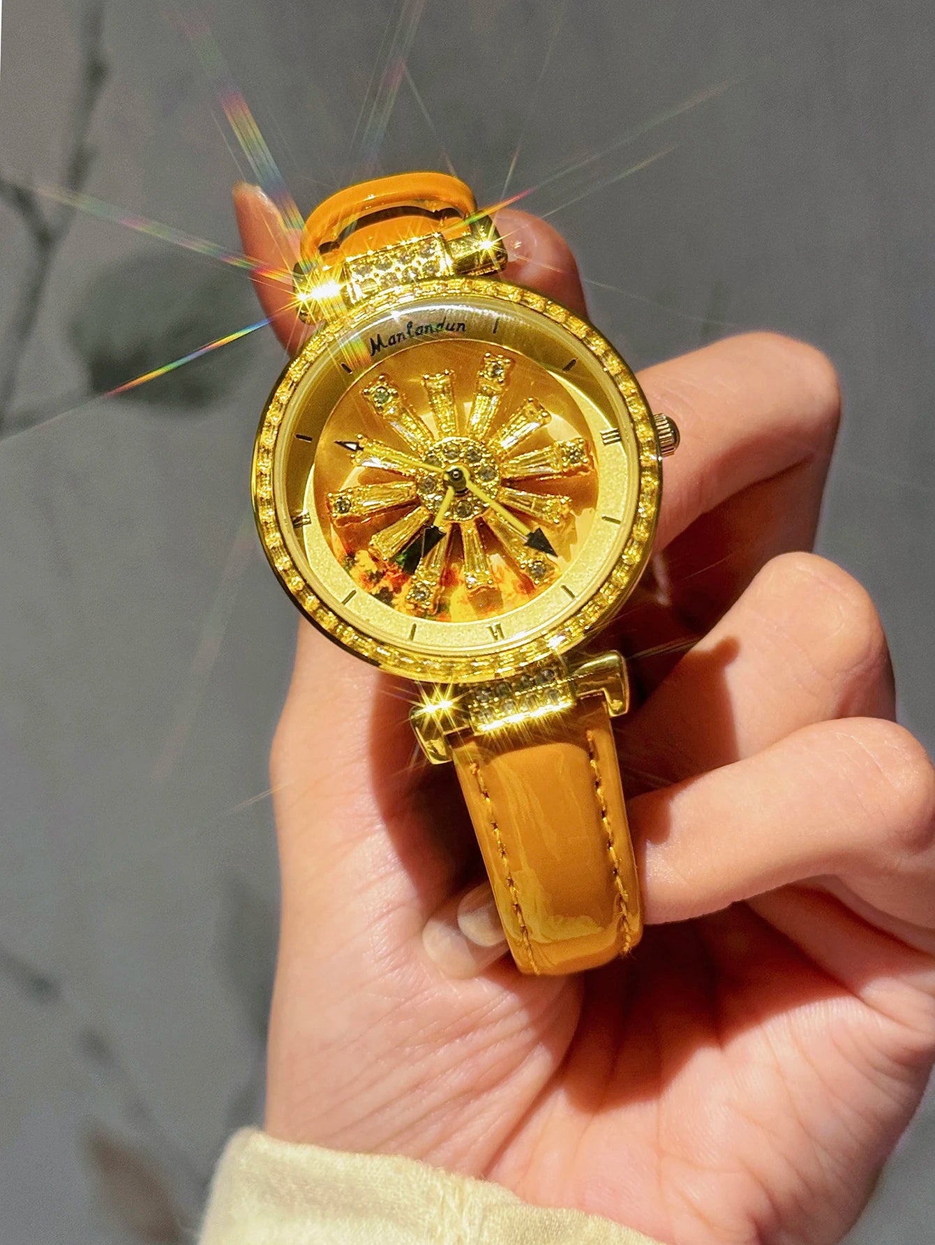 Sunflower Diamond Watch