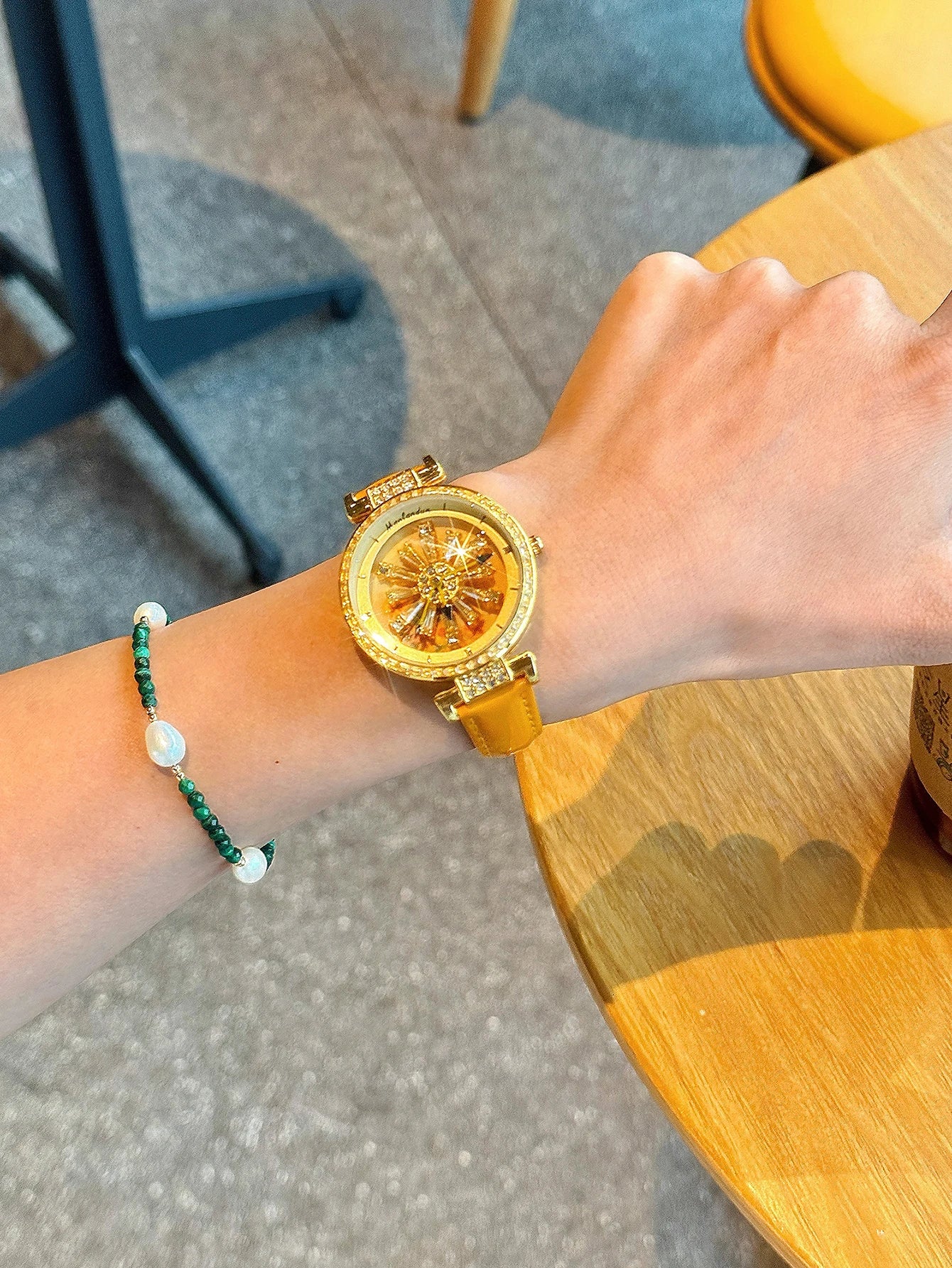 Sunflower Diamond Watch